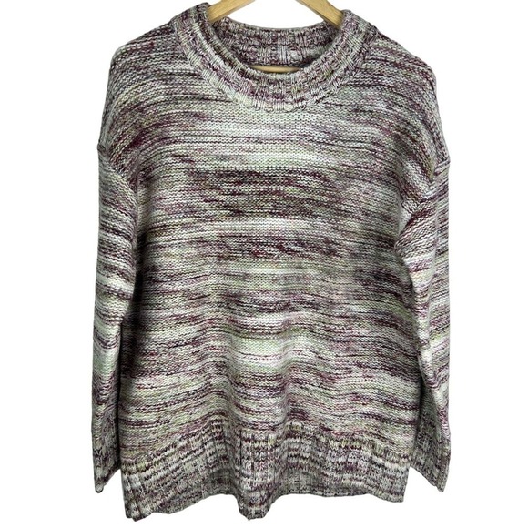 NWT Old Navy Oversized Cozy Warm Space-Dye Thick Sweater Size Medium - Picture 2 of 7